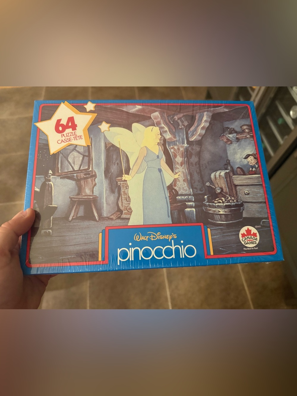 Vintage Disney Pinocchio puzzle sealed